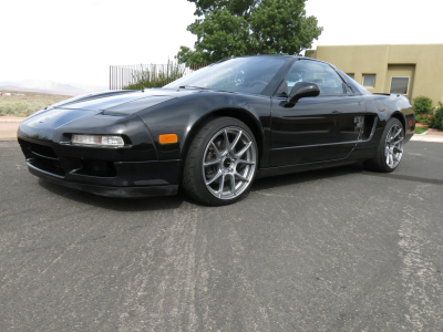 1991 Acura NSX in Berlina Black over Black