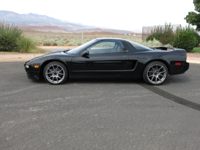 1991 Acura NSX in Berlina Black over Black