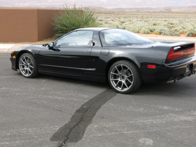1991 Acura NSX in Berlina Black over Black