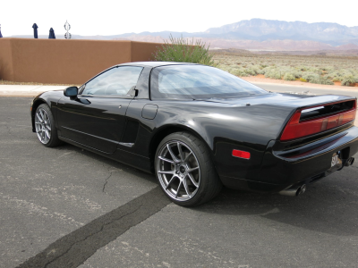 1991 Acura NSX in Berlina Black over Black