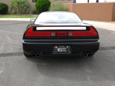 1991 Acura NSX in Berlina Black over Black