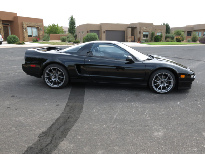 1991 Acura NSX in Berlina Black over Black