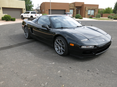1991 Acura NSX in Berlina Black over Black