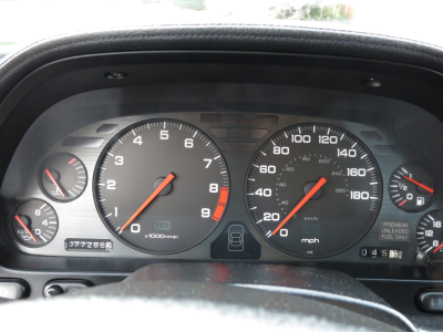 1991 Acura NSX in Berlina Black over Black