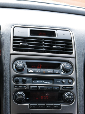 1991 Acura NSX in Berlina Black over Black