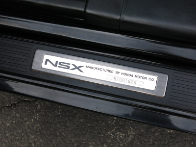 1991 Acura NSX in Berlina Black over Black