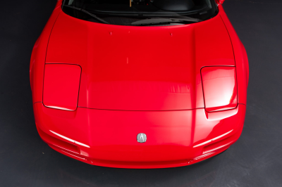 1991 Acura NSX in Formula Red over Black
