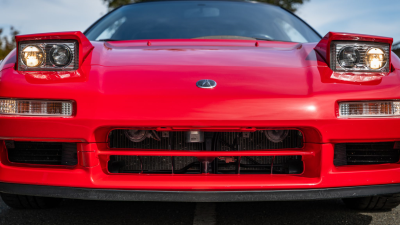 1991 Acura NSX in Formula Red over Black