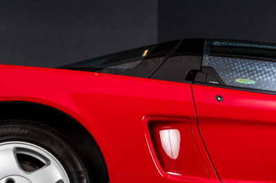 1991 Acura NSX in Formula Red over Black