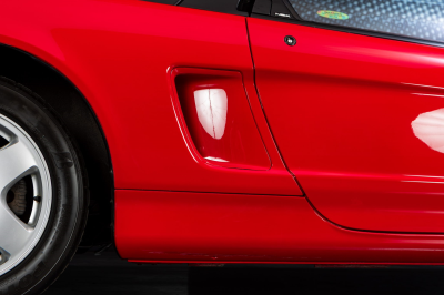 1991 Acura NSX in Formula Red over Black