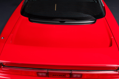 1991 Acura NSX in Formula Red over Black