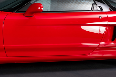 1991 Acura NSX in Formula Red over Black