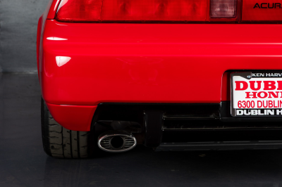 1991 Acura NSX in Formula Red over Black