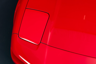 1991 Acura NSX in Formula Red over Black