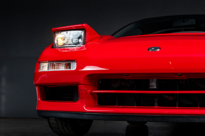 1991 Acura NSX in Formula Red over Black