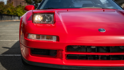 1991 Acura NSX in Formula Red over Black