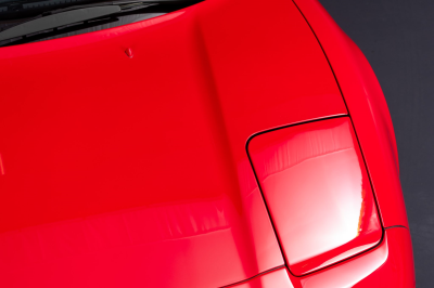 1991 Acura NSX in Formula Red over Black