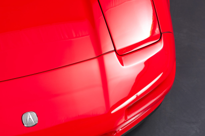 1991 Acura NSX in Formula Red over Black