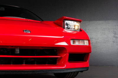1991 Acura NSX in Formula Red over Black