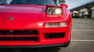 1991 Acura NSX in Formula Red over Black
