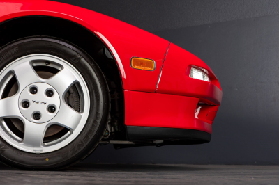 1991 Acura NSX in Formula Red over Black