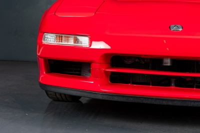 1991 Acura NSX in Formula Red over Black