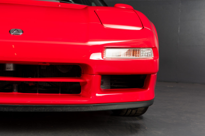 1991 Acura NSX in Formula Red over Black
