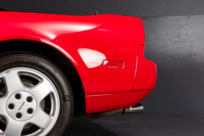 1991 Acura NSX in Formula Red over Black