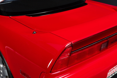 1991 Acura NSX in Formula Red over Black