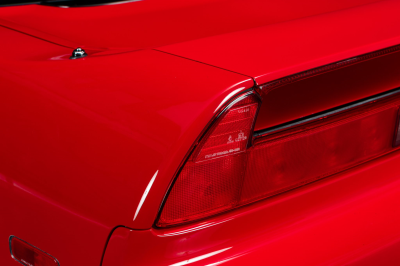 1991 Acura NSX in Formula Red over Black
