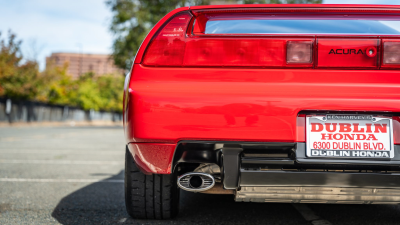 1991 Acura NSX in Formula Red over Black