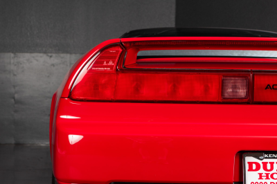 1991 Acura NSX in Formula Red over Black