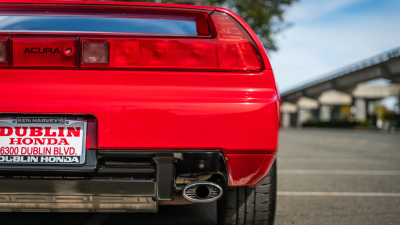1991 Acura NSX in Formula Red over Black
