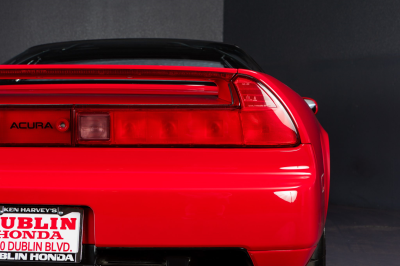 1991 Acura NSX in Formula Red over Black