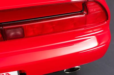 1991 Acura NSX in Formula Red over Black