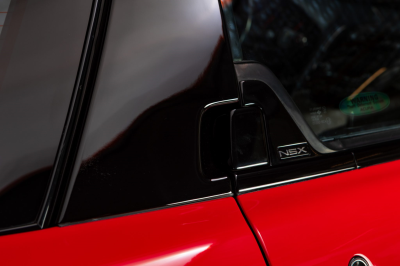 1991 Acura NSX in Formula Red over Black
