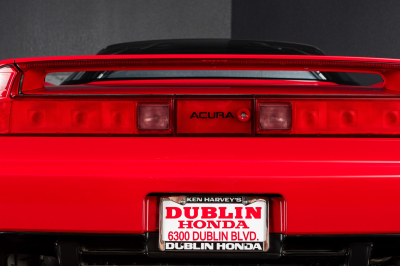 1991 Acura NSX in Formula Red over Black