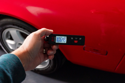 1991 Acura NSX in Formula Red over Black