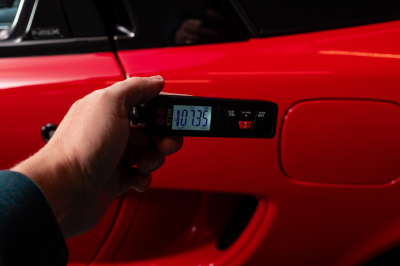 1991 Acura NSX in Formula Red over Black