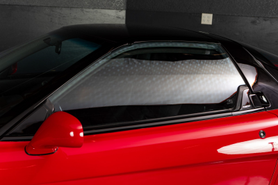 1991 Acura NSX in Formula Red over Black