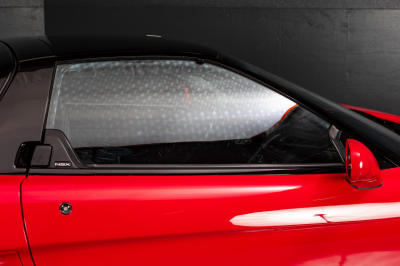 1991 Acura NSX in Formula Red over Black