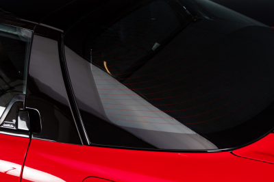 1991 Acura NSX in Formula Red over Black