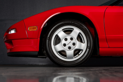 1991 Acura NSX in Formula Red over Black