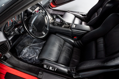 1991 Acura NSX in Formula Red over Black
