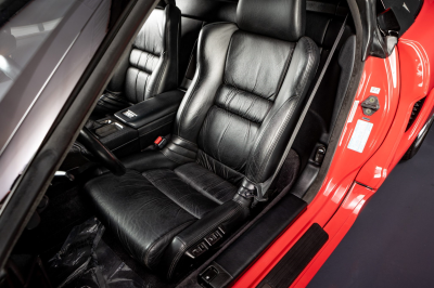 1991 Acura NSX in Formula Red over Black