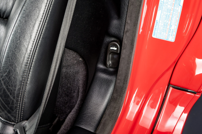 1991 Acura NSX in Formula Red over Black
