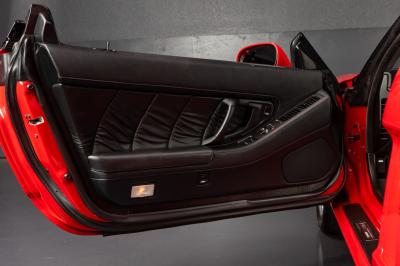 1991 Acura NSX in Formula Red over Black