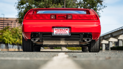 1991 Acura NSX in Formula Red over Black