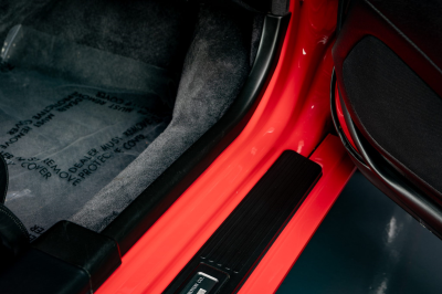 1991 Acura NSX in Formula Red over Black