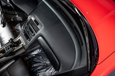 1991 Acura NSX in Formula Red over Black